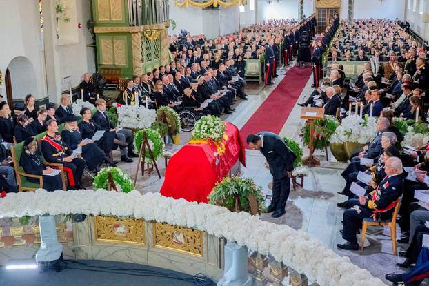 Funeral of Norway's King Harald in Oslo