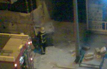 Zagreb: Zapalili smeće  u kontejneru ispred zgrade