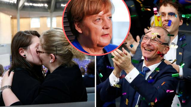 Njemačka legalizirala gay brak; Merkel: Ja sam glasala protiv!