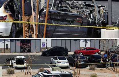 FOTO Tesle gore po Americi, Musk šokiran i osudio napade. FBI poručio: To je terorizam