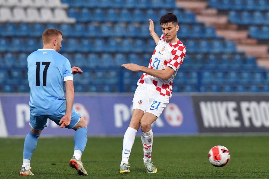 Varaždin: Prijateljska utakmica U-21 reprezentacija, Hrvatska - Izrael