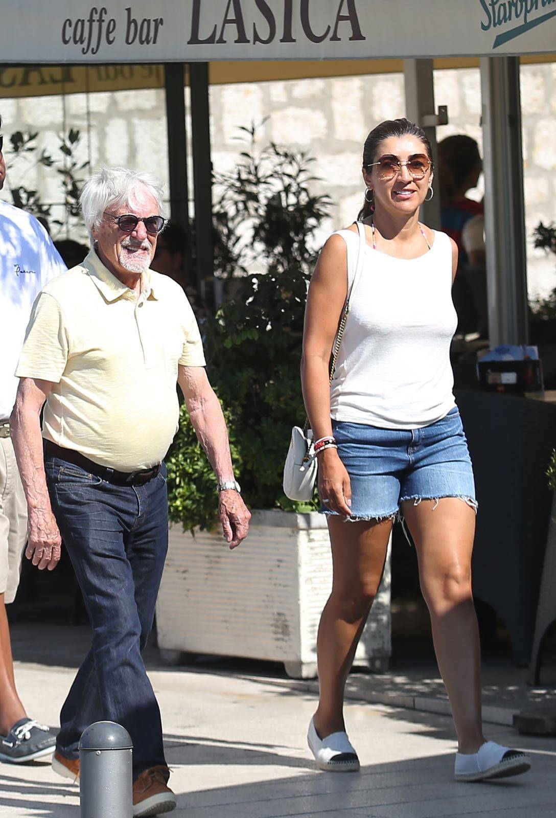 Bernie Ecclestone sa suprugom Fabianom Flosi posjetio Å ibenik