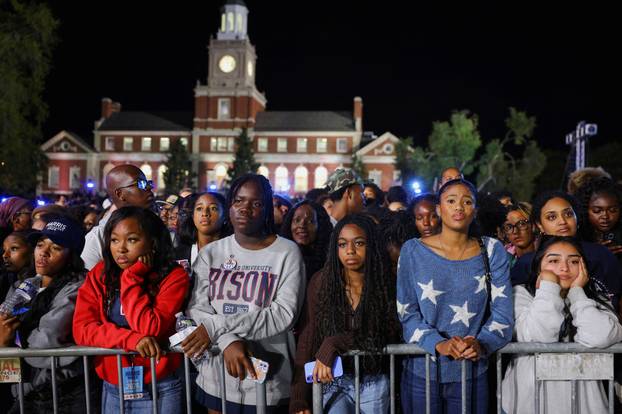 2024 U.S. Presidential Election Night, at Howard University, in Washington