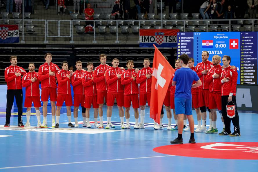 Zadar: Prijateljska utakmica između Hrvatske i Švicarske