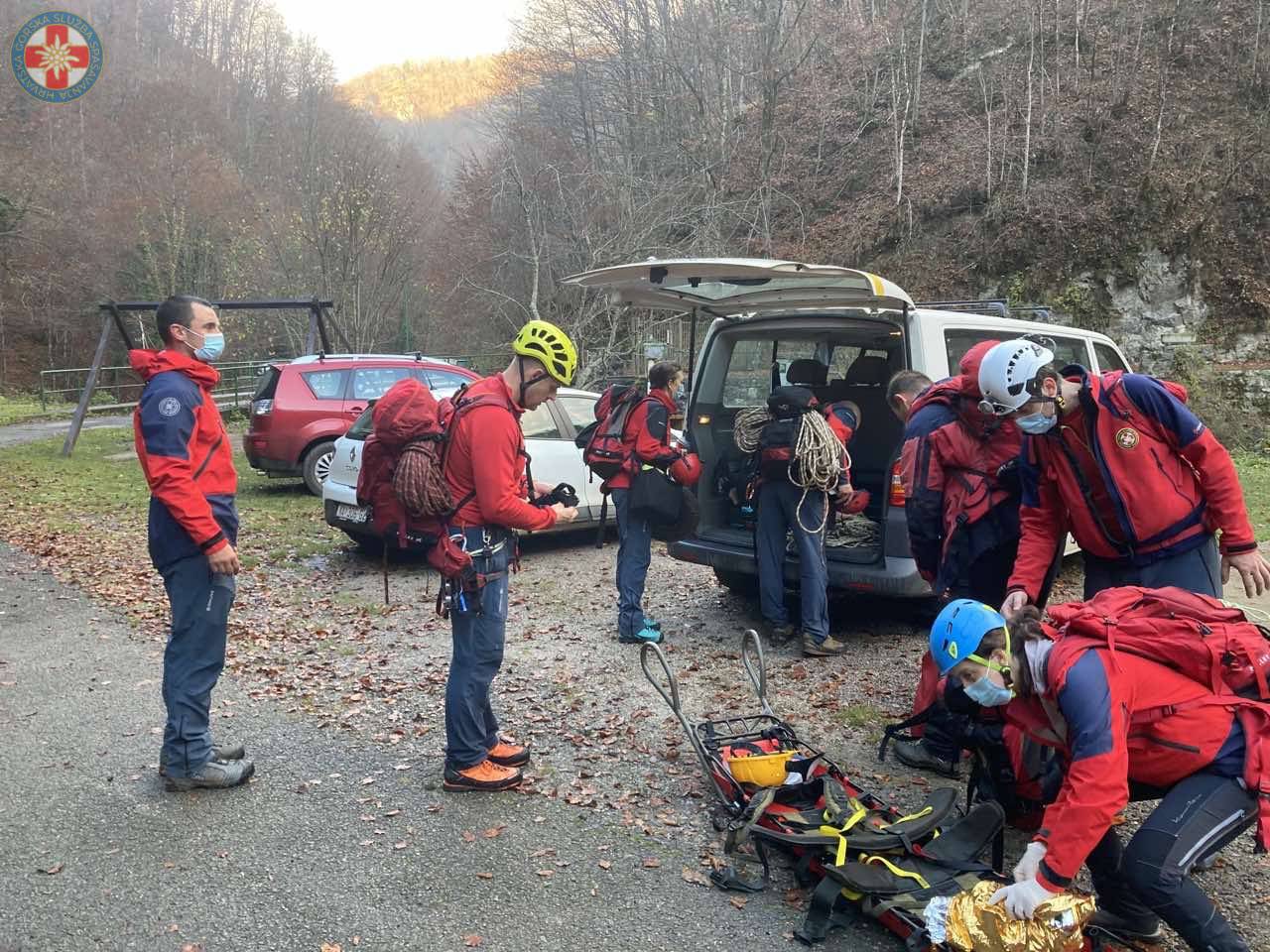 Survao se u Vražjem prolazu, pao u potok i ostao bez svijesti