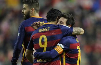 Barcelona je slavila u Gijonu: Messi zabio 300. gol u Primeri