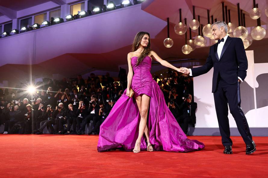 82nd Venice Film Festival - screening of the movie "Jay Kelly" in competition