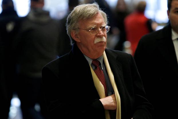 FILE PHOTO: Former U.S. Ambassador to the United Nations Bolton arrives for a meeting with U.S. President-elect Trump at Trump Tower in New York