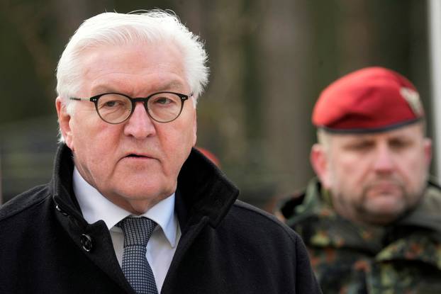 FILE PHOTO: German President Steinmeier visits Lithuania