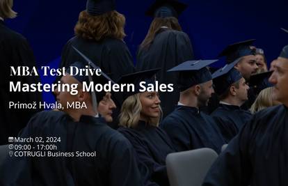 Iskusite MBA Test Drive-a s COTRUGLI Business School