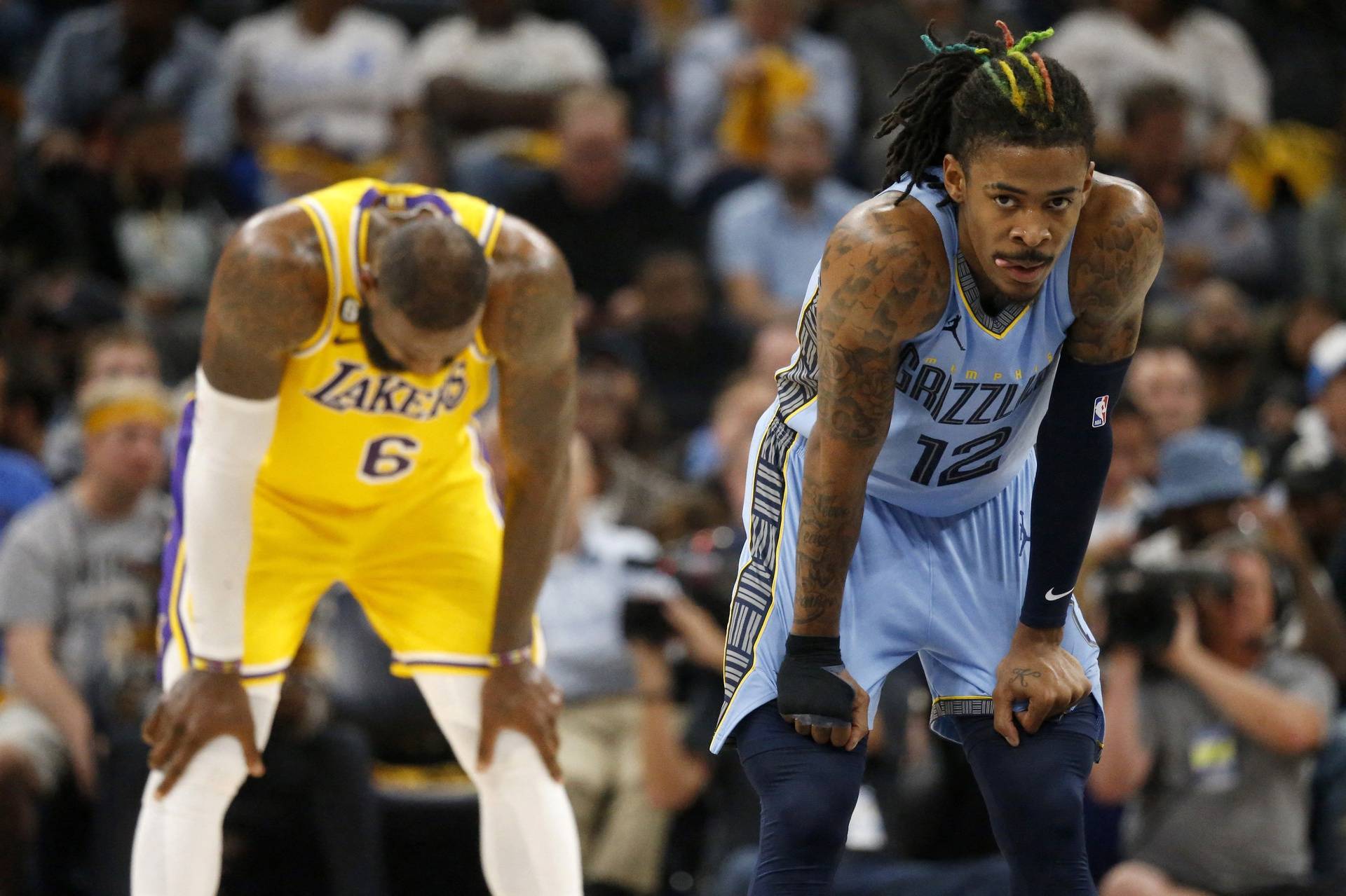 NBA: Playoffs-Los Angeles Lakers at Memphis Grizzlies