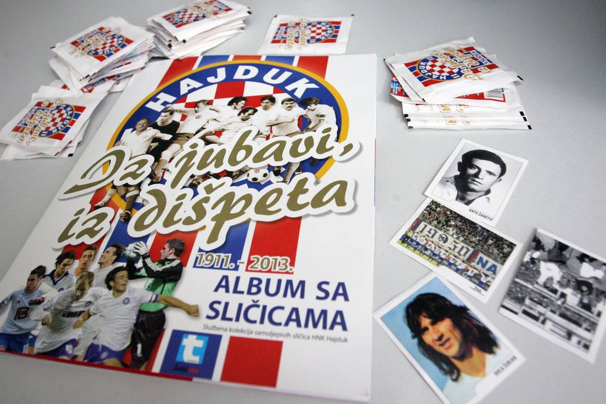 Hajduk Sada Ima Svoj Album Sa Slicicama Predstavljamo Klub 24sata