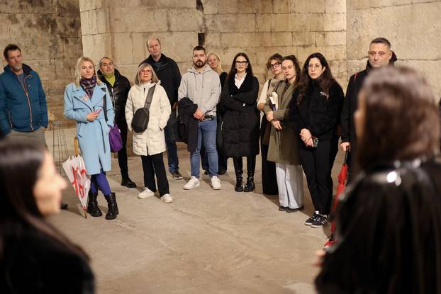 Split: U Dioklecijanovim podrumima otvorena izložba Martine Miholić "Dream waves: undercurrent noise"