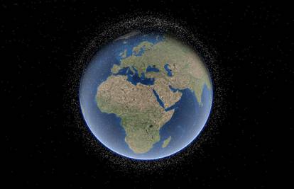Fantastična svemirska karta pokazuje sve satelite u orbiti