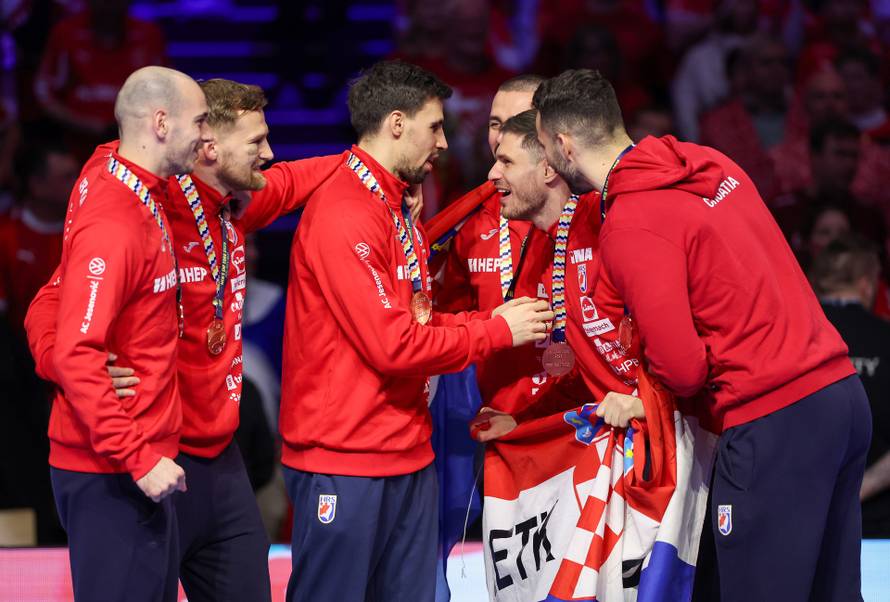 Dodjela medalja hrvatskoj rukometnoj reprezentaciji