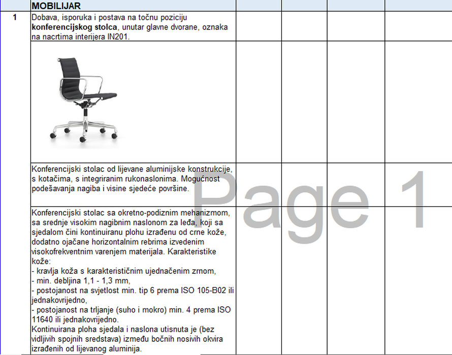 Vlada i stožer u NSK sjede na stolicama koje u trgovini vrijede oko tri tisuće eura. Po komadu