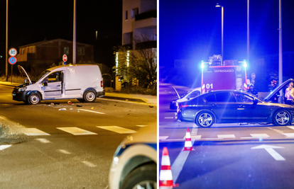 FOTO Nesreća u Kaštel Sućurcu, sudarila su se dva automobila