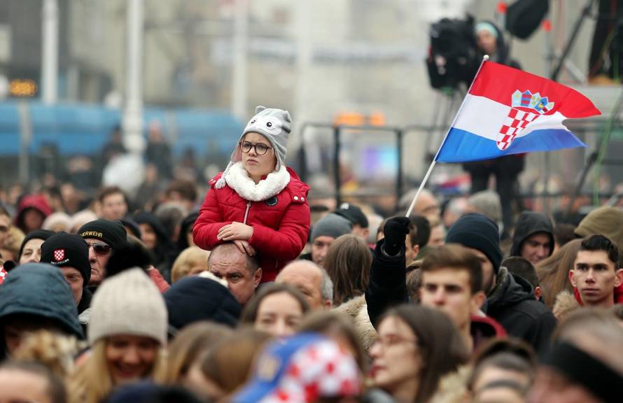 'Kauboji' proslavili srebro na Trgu: Predstavili 'novu himnu'