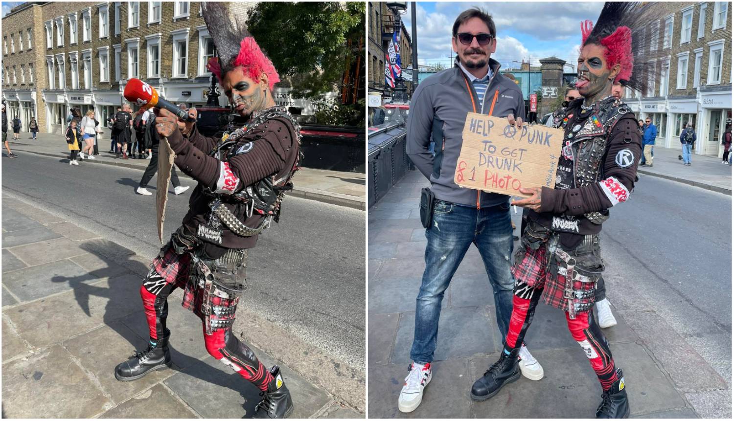 Zombie Punk iz Londona: 'Neke nije briga što je kraljica umrla'