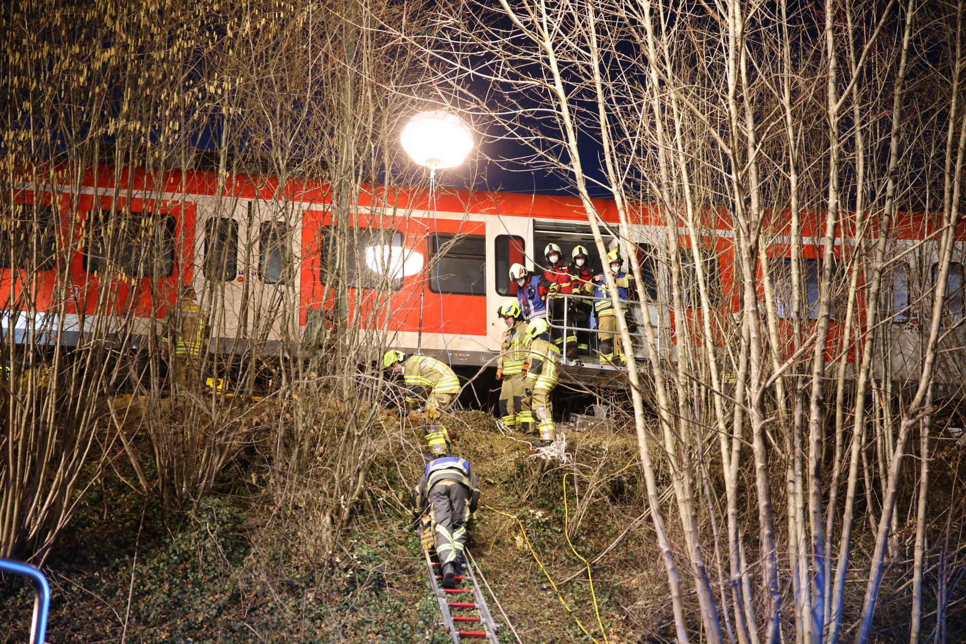 Collision of Munich suburban trains