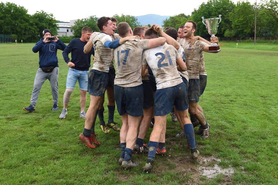 Zagreb prvi put postao prvak Hrvatske u ragbiju 7