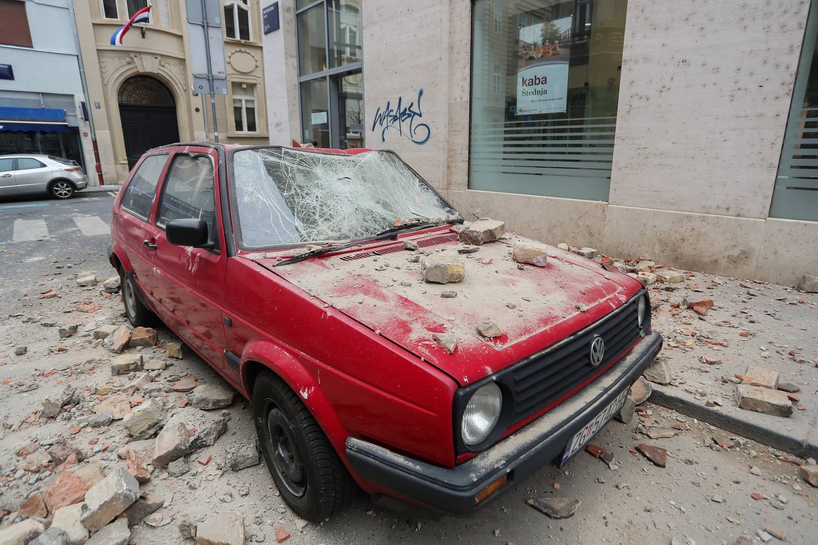 Oštećenja u centru Zagreba nakon potresa