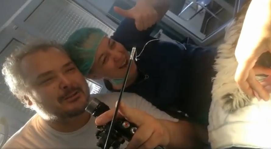 Ribiču s udice 'maznula' lignju, udica joj je ostala u jednjaku...