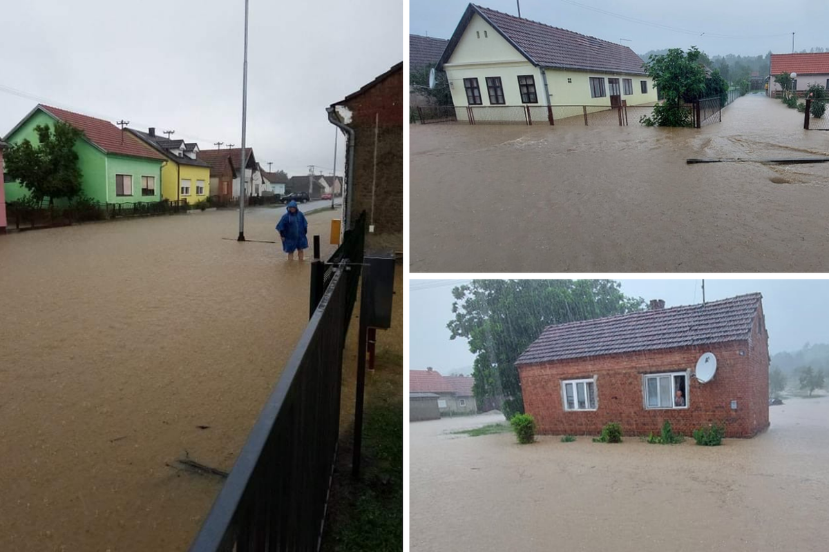 U Seoni ima urušenih kuća, u Zoljanu potopljeno više ulica: 'Voda je ljudima odnijela stoku'