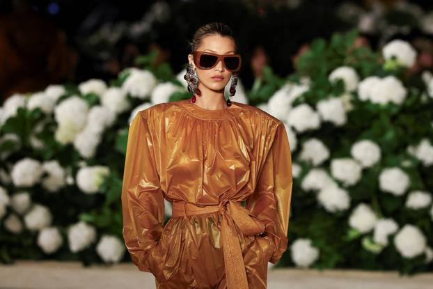 Yves Saint Laurent Womenswear Spring/Summer 2026 collection show during Paris Fashion Week