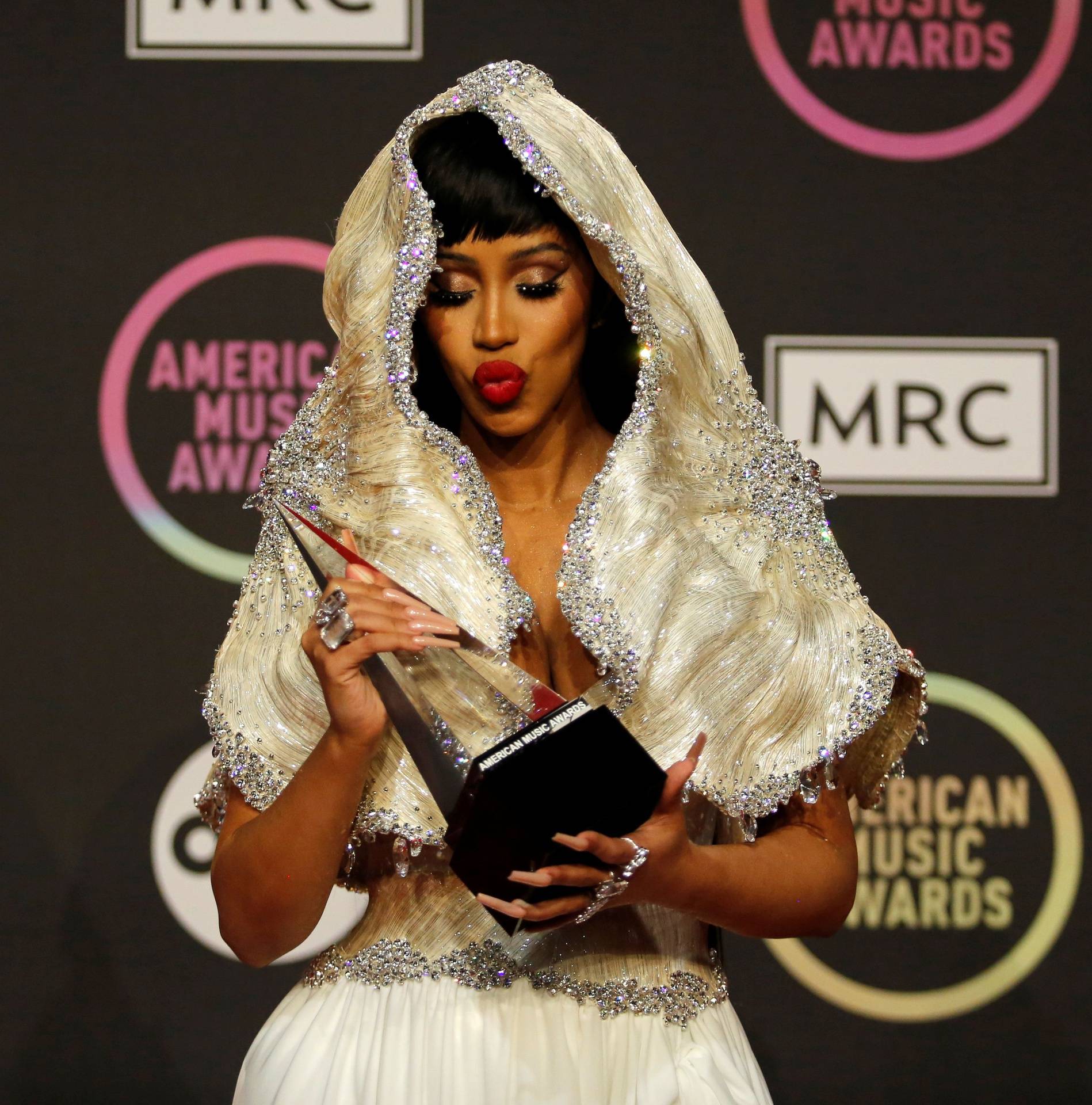 2021 American Music Awards Arrivals at the Microsoft Theater in Los Angeles