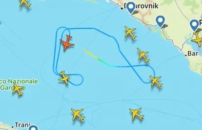 Uočena tri vojna zrakoplova na flight radaru iznad Dubrovnika: Štite ukrajinski zrakoplov?
