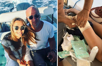 Tamari suprug šivao koljeno na brodu: 'Nije muž bez veze muž'