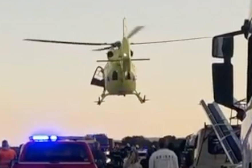 Spa&scaron;avanje helikopterom na Cresu