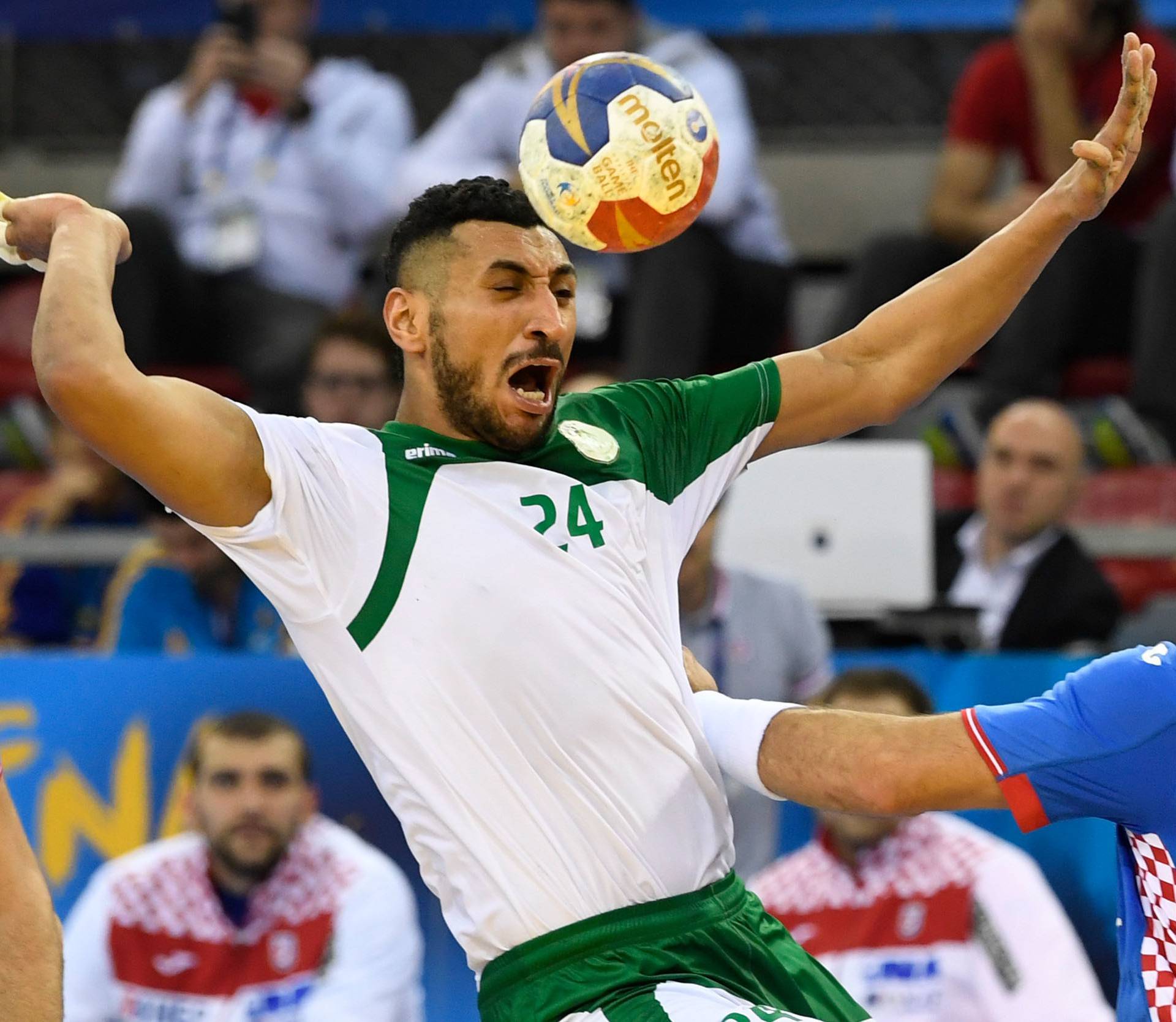 Handball WM _ Kroatien - Saudi-Arabien