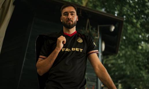 Dinamo objavio novi tre&cacute;i dres s detaljima &scaron;estinskog ki&scaron;obrana