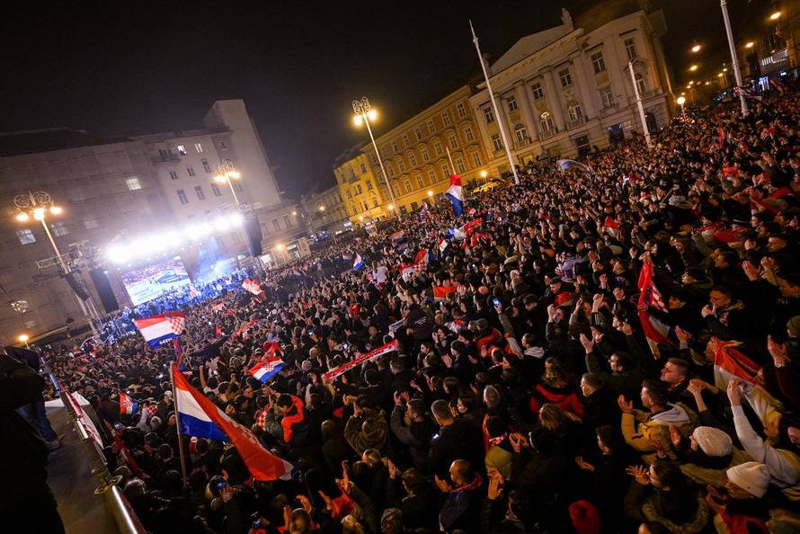 Zagreb: Svečani doček rukometnih reprezentativaca nakon osvojene bronce na Europskom prvenstvu