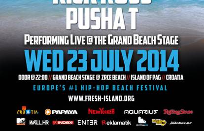 Fresh Island festival gradi binu na samoj plaži Zrće 23. srpnja