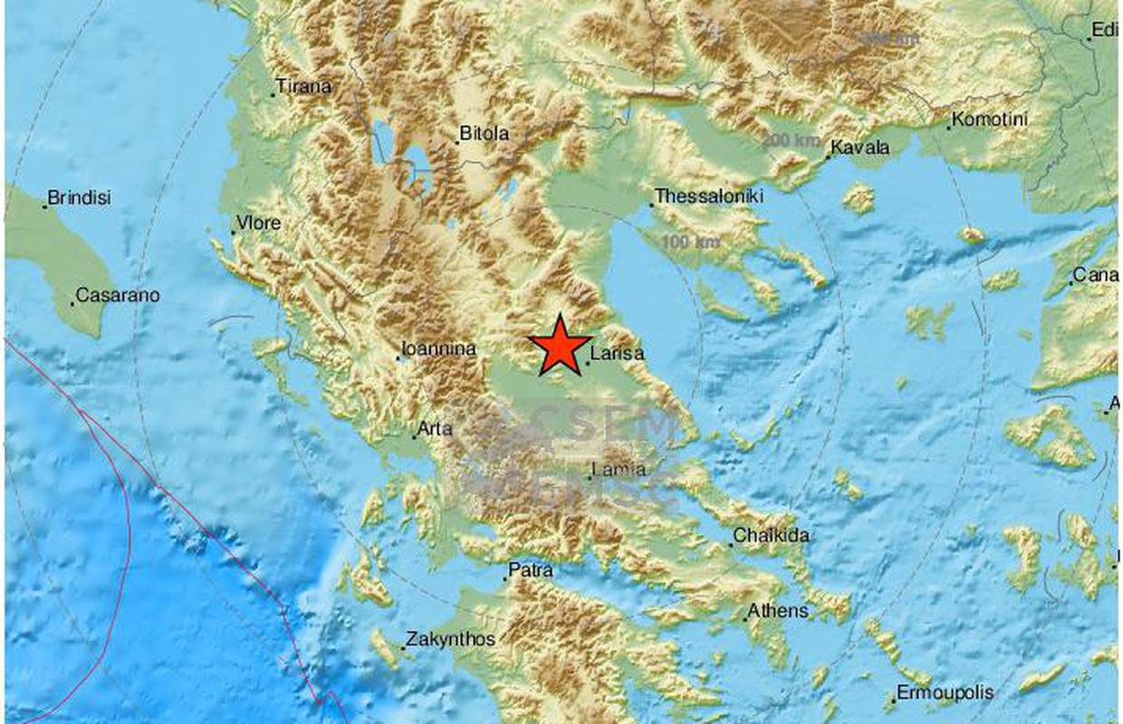 Tri potresa u Grčkoj u pola sata, najjači se osjetio diljem Balkana