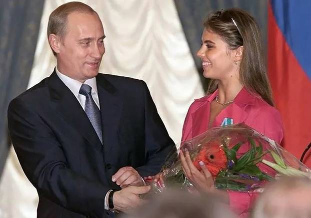 Alina Kabaeva and Vladimir Putin