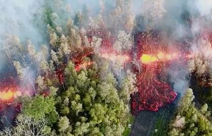 Horor na Havajima: Vulkanska lava 'progutala' je 26 domova