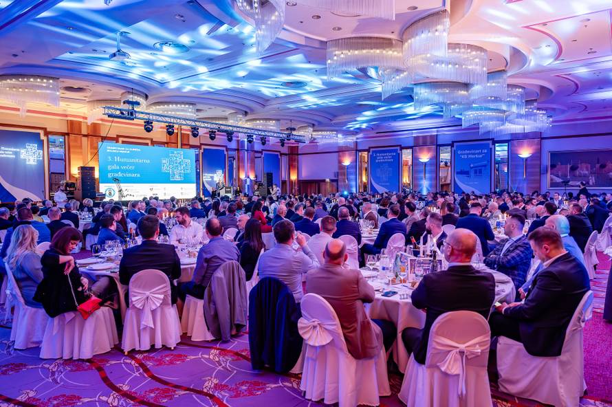 Humanitarna večer za bolnicu Merkur: Građevinari sakupili više od 250.000 eura