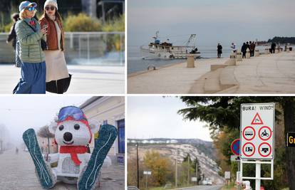 Sunčano pa oblačno, pa magla i jaka bura: Evo kakvo nas vrijeme očekuje narednih dana