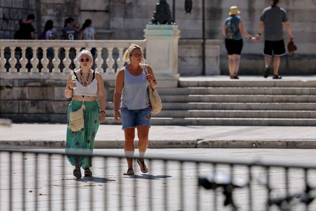 Zadar: Subotnja špica u centru grada