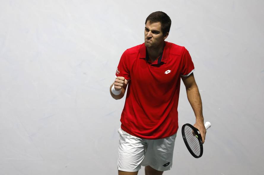 Davis Cup Semi-Finals - Serbia v Croatia