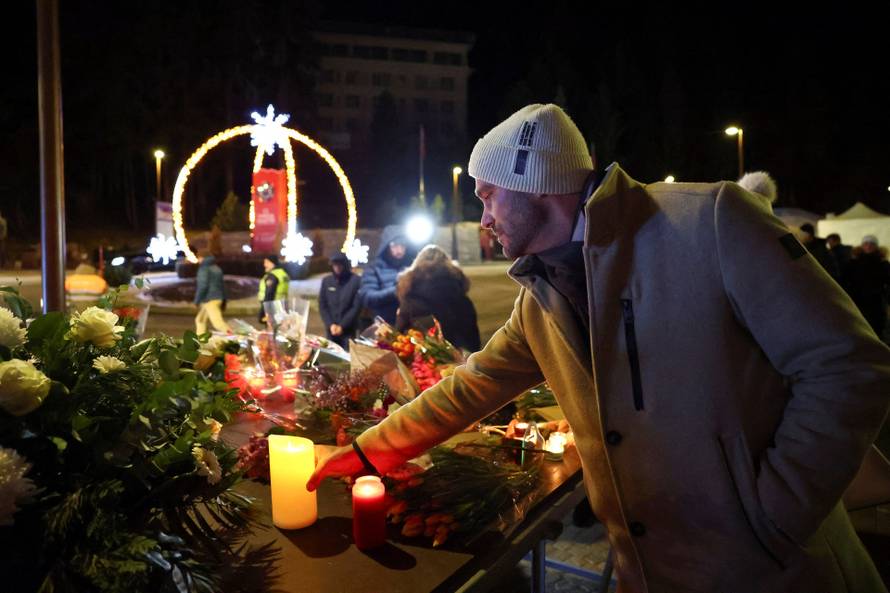 Aftermath of New Year’s Eve party fire and explosion at "Le Constellation" bar in Crans-Montana
