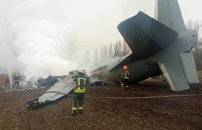 Srušen ukrajinski vojni avion kod Kijeva, pet poginulih