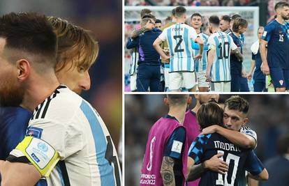 Modrić u zagrljaju Argentinaca: Pogledajte kako su tješili Luku