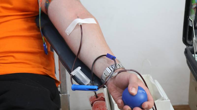 More than 800 high school students in Zagreb donated blood