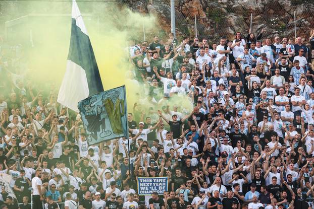 Rijeka: Navijači na utakmici finala SuperSport Hrvatskog nogometnog kupa, HNK Rijeka - NK Slaven Belupo