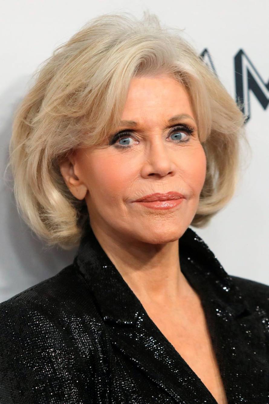 Jane Fonda attends the 2019 Glamour Women Of The Year Awards in Manhattan, New York City